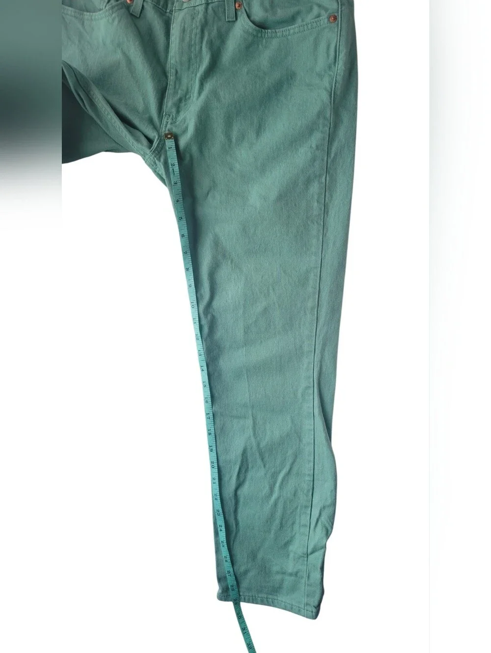 Levi's 511 Slim Fit Jeans Sz 34x29 Green
